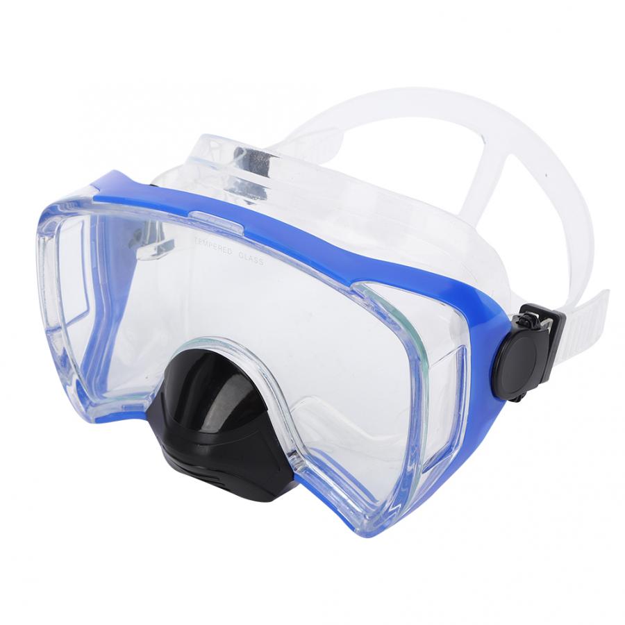 Large Frame Full Dry Diving Mask Waterproof Anti-fog Swimming Goggles Snorkeling Diving Glasses Scuba Swim Mask Equipment