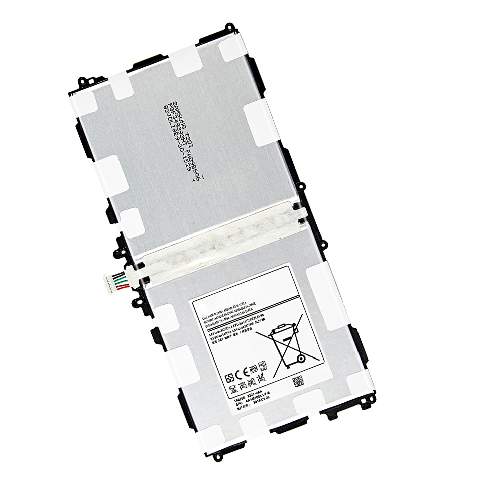 Batterie pour tablette Samsung GALAXY Note 10.1 Tab Pro, SM-T520 mAh, T8220E, T8220C, P600, P601, P605, P607, SM-T525, 8400