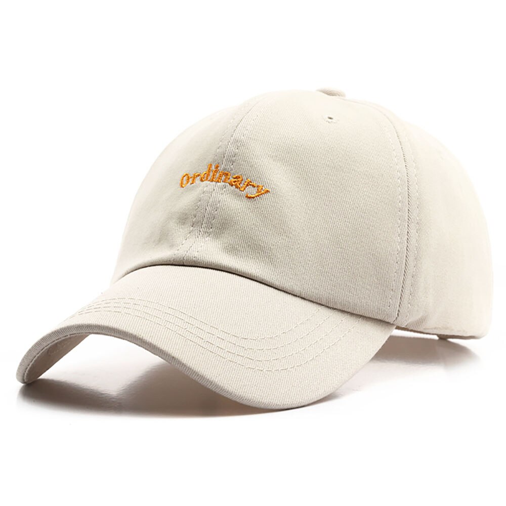 Gorras hombre snapback motorhjelm face sheild plast unisex bomuld thorn show justerbar bogstav solhat: Beige