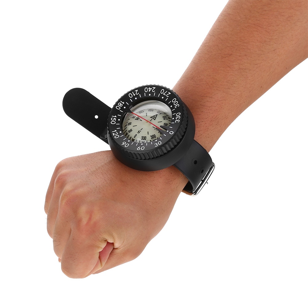 Outdoor Kompas Professionele Duiken Kompas Waterdicht Navigator Digitale Horloge Scuba Kompas Voor Onderwater Zwemmen
