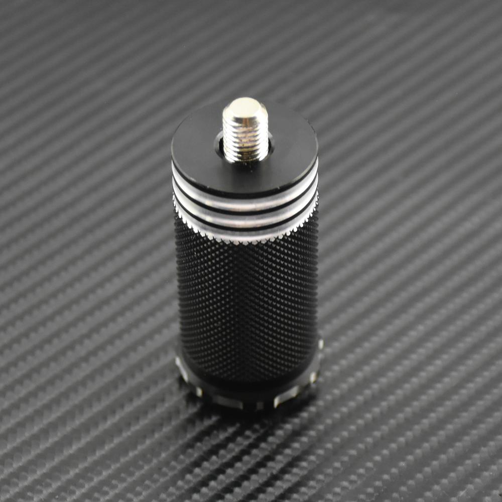 Motorcycle Black Foot Peg Footrest Pedal Shifter Nail Kits For Harley Touring Dyna Fatboy Sportster XL883 1200 Road King Softail