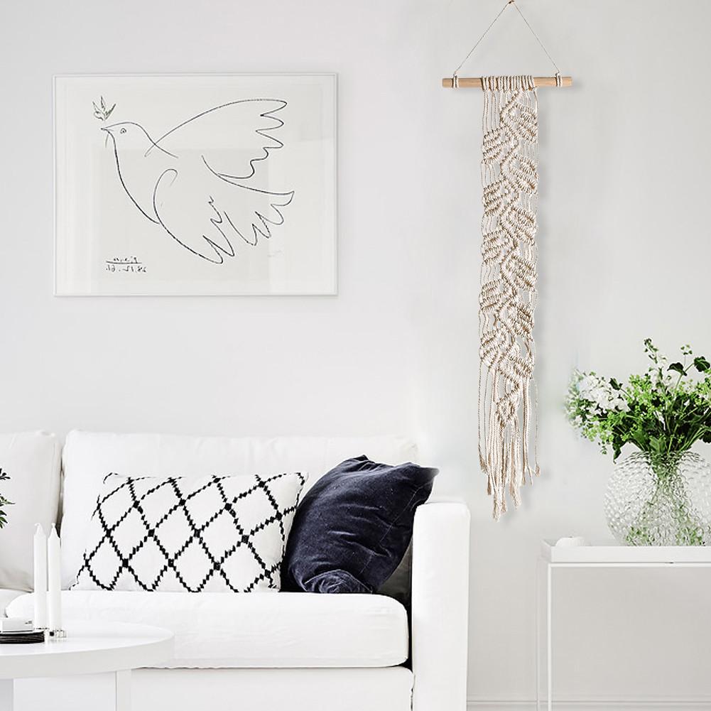 Nordic Bohemian Woven Tapestry Nordic Wall Hanging... – Grandado