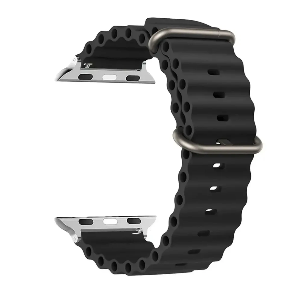 Siliconen Oceaan band voor Apple horlogeband Ultra Series 9 SE iwatch 42 mm 44 mm 45 mm 49 mm 38 mm 40 mm 41 mm correas 49 44 45 mm banden