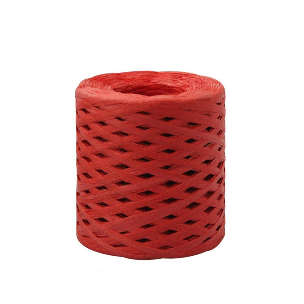 200M Raffia Lint Papier Touw Cord String Wikkelen Pakket Verpakking Creatieve Diy Geweven Cadeaupapier Touw: 7