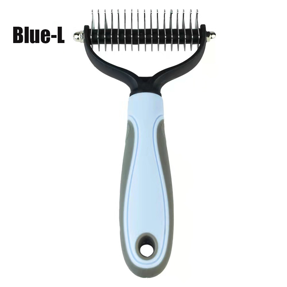 Professionele Pet Dehedding Borstel Hond Haar Verwijderaar Huisdier Bontknoop Cutter Puppy Kattenkam Borstels Honden Trim Shedding Benodigdheden