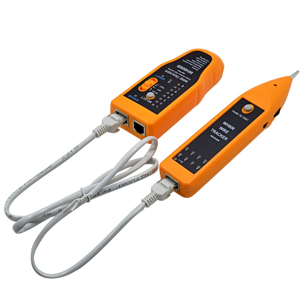 Chipal WH806B Telefoon Wire Tracker Netwerk Kabel Tester Voor Cat5 Cat5E Cat6 RJ45 RJ11 Elektrische Lijn Vinden Testen