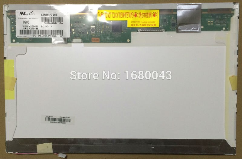 LTN154P3-L02 ajuste B154SW01 LTN154P1-L03 LTN154MT02 LTN154P3-L01 LTN154P3-L05 LP154WE2 LP154W02 1680*1050 pantalla LCD de pantalla