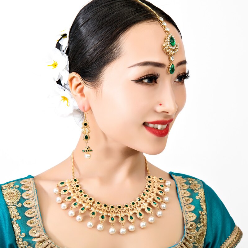 Intia pakistan tyttö tanssi lisävaruste nainen tanssiesitys kulmakarvat lisävaruste ampua päähineet lady headdress