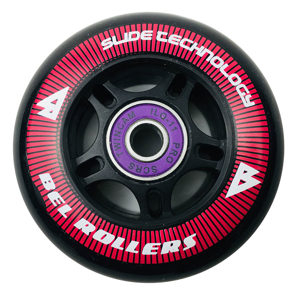 Inline skate-wielen, vervangende rolschaatswielen, 8-pack 85A inline skate-wielen 90 mm/100 mm/110 mm, wedstrijdwielen, trainingswielen