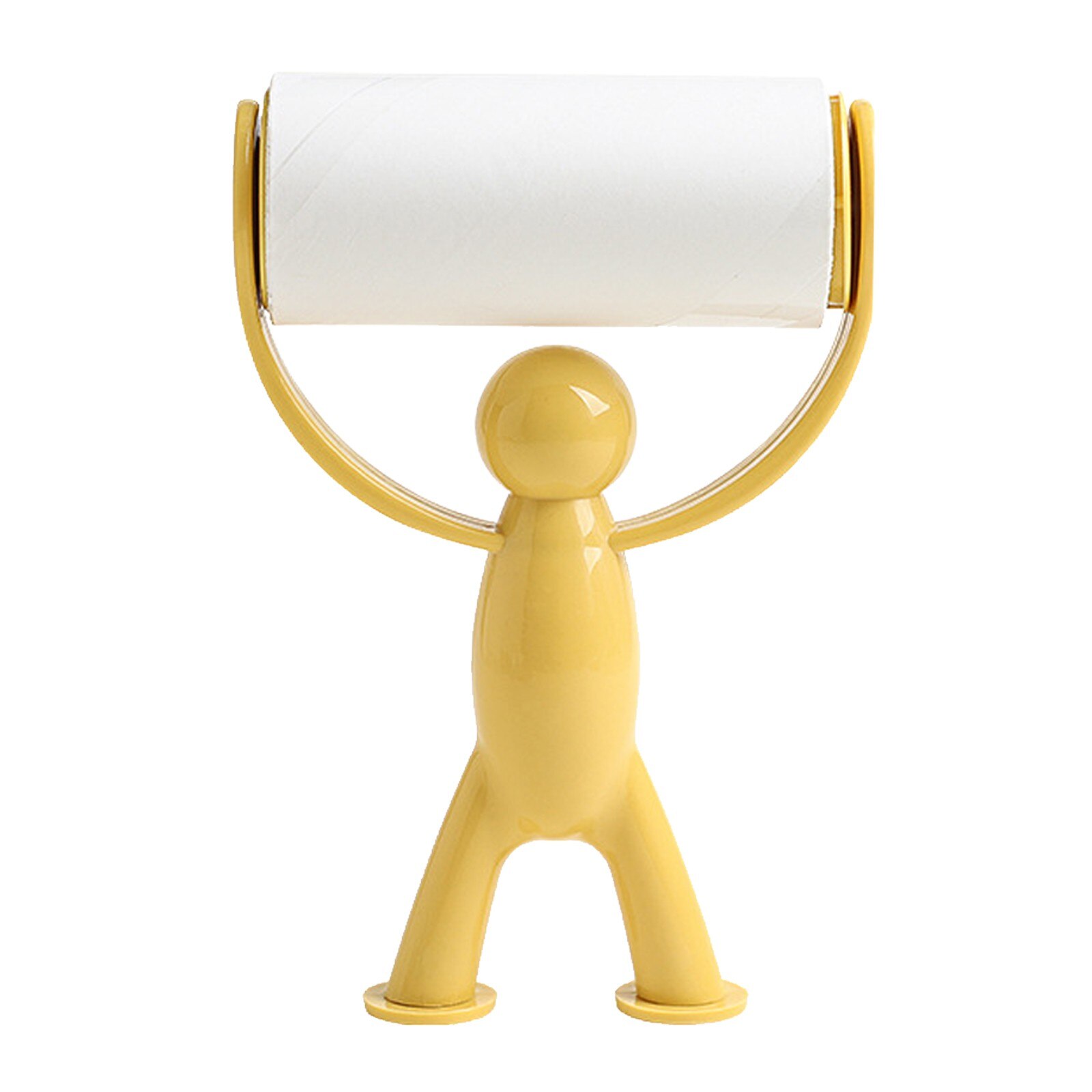 Lint Rollers Humanoid Standing Hair Sticking Device Sticking Device Tearable Roller Rolling Brush Sticky Roller Hair Remover: A