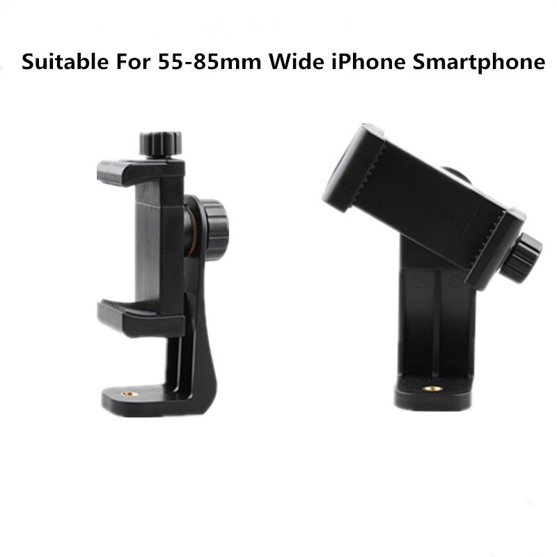 360 Graden Mobiele Telefoon Clip Compatibel Met Alle 1/4 Schroef Gsm Houder Statief Mount Desk Statief Adapter Voor Samsung Iphone