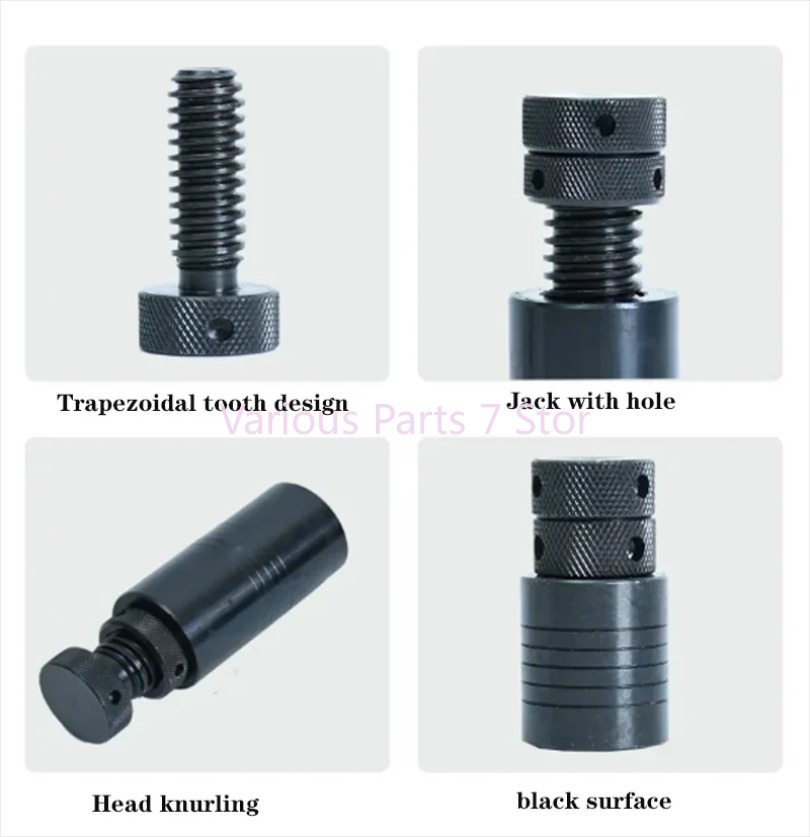 1pc Cylindrical Screw Jack S20/S100 Mold Height Hoist Adjusting CNC Milling Injection Machine Cushion Block Manu-al Adapter