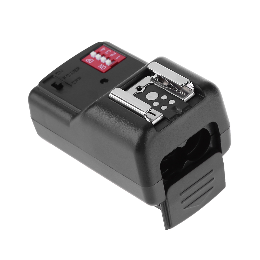 Receptor sincronizador de Flash inalámbrico, disparador de Flash Remoto de 16 canales para cámara Canon, Nikon, Sony, Pentax DSLR