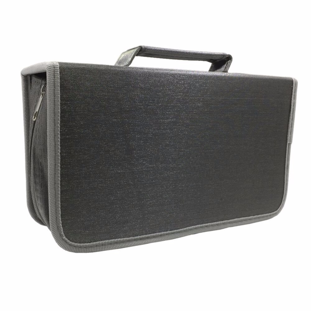 Étui de rangement pour DVD et CD, grande capacité de 128 disques, support pour voiture, sac de transport Portable pour accessoires DVD et CD