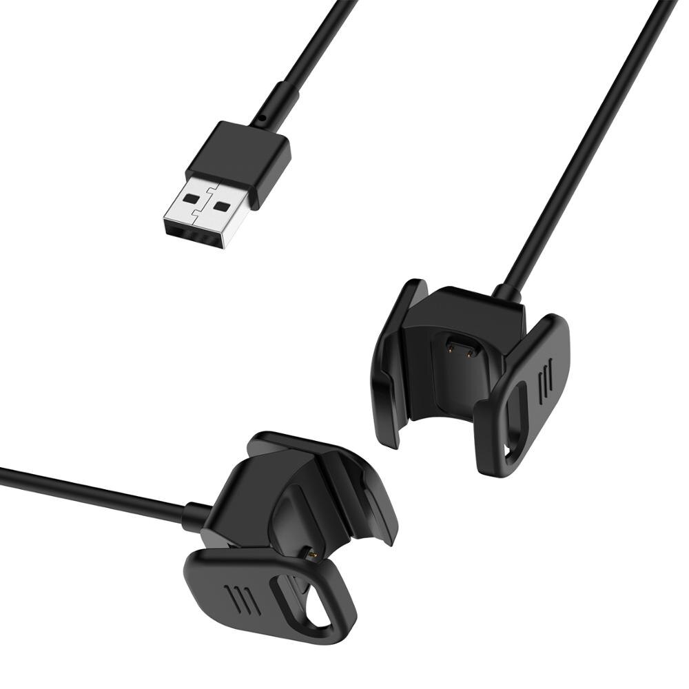 Vervangbare Usb Lader Voor Fitbit Lading 3 4 Smart Armband Usb-oplaadkabel Voor Fitbit Polsbandje Dock Adapter 55/100Cm