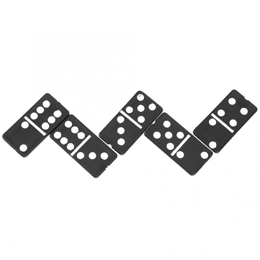 28 teile/satz Domino Brettspiel Spielzeug Set Reise Lustige Tisch Spiel Domino Blöcke Kits Frühen Pädagogisches Spielzeug Kinder dominosteine