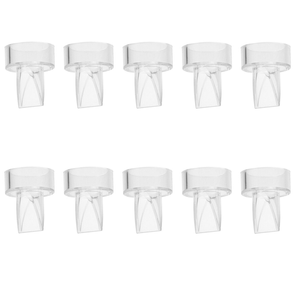 10pcs Reusable Practical Durable Duckbill Valves Duckbill Pumps for Mother: Transparent 1