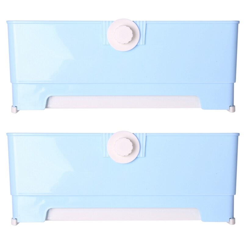 Caja de arena grande para conejos con cajón, inodoro de esquina con rejilla, entrenador de orinal, sartén para mascotas más grande, 2 uds.