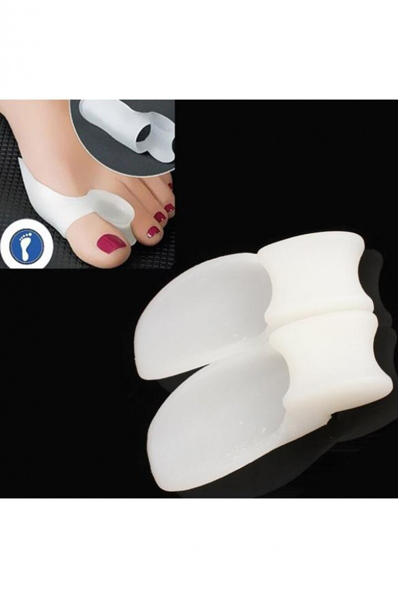 Séparateur D'orteils Foot Morning Pour Hallux Valgus (oignons) - 1 Paire - Pour Le Confort Des Pieds