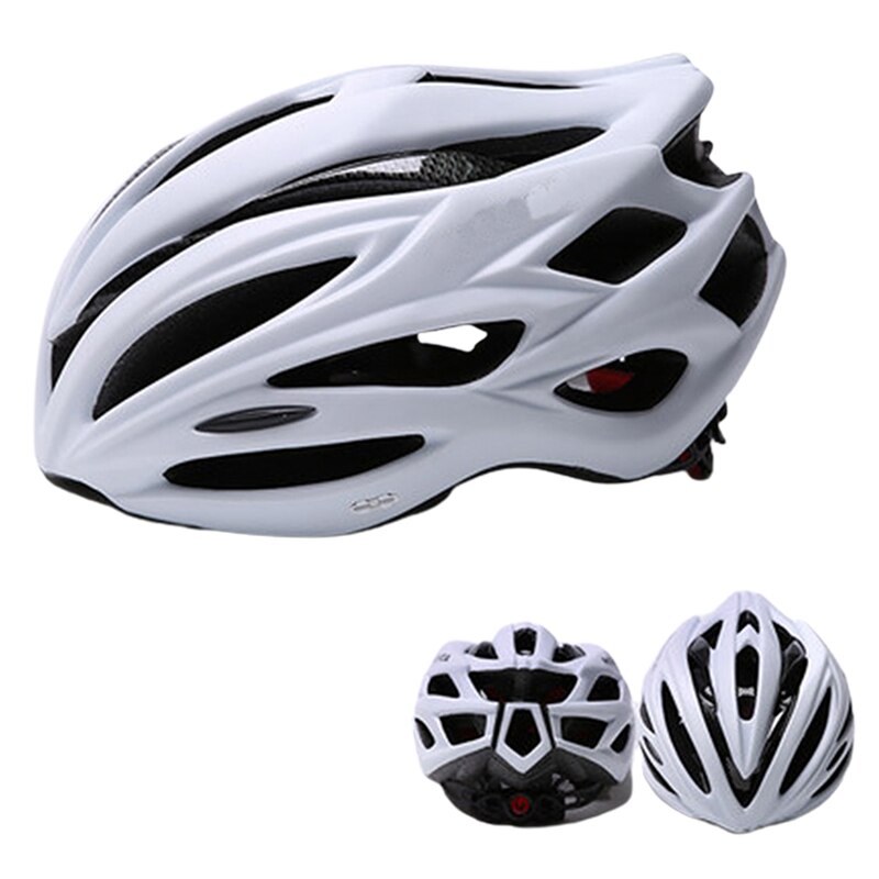 MTB Helmet Bicycle Red LED Light And Sun Visor Men Women Lightweight Road Mountain Bike Cycling Helmet Sports Bicycle Equipment: 06