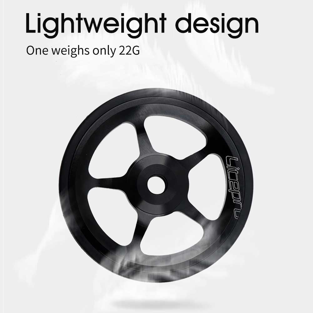 2Pcs Wielen Vouwfiets Achter Aluminium Cnc Fietsen Stabiele Vervangende Onderdelen Lichtgewicht Professionele Voor Brompton