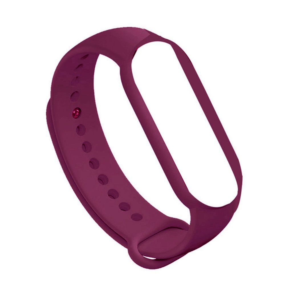 Suitable For Mi Band 5 Wristband Replacement Strap Bracelet Wristband Strap Fitness Tracker Wristband: Purple 