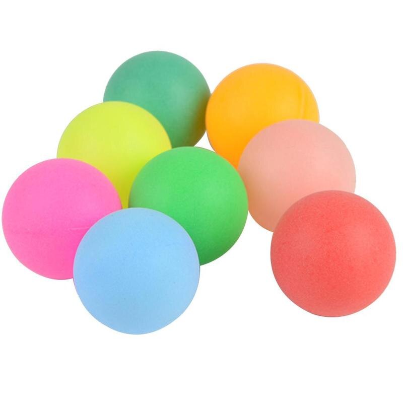 100Pcs Meerdere Kleuren 40Mm Diameter Pong Praktijk Sets Tafel Tennisbal: Default Title