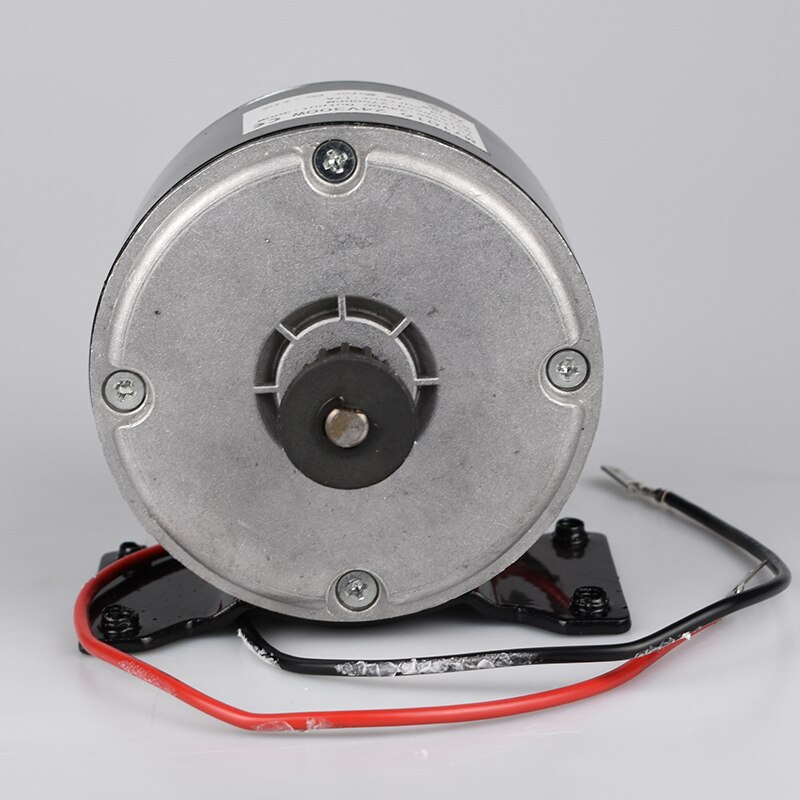 Brushed DC 24V 300W Motor With 5M Belt Wheel For Electric Scooter E bike Folding Bike Small E-Motor Bicycle Conversion Parts