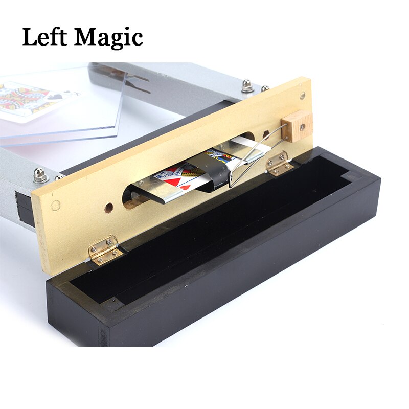 Deluxe TV Card Frame Magic Triks Card Insert Into Glass Magic Props Card Appearing In Frame Magic Stage Illusion Gimmick