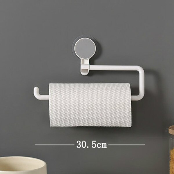 Kitchen Paper Holder Sticke Rack Roll Holder for Bathroom Towel Rack Estanterias Pared Decoracion Tissue Shelf Organizer: 1 Paper Holder