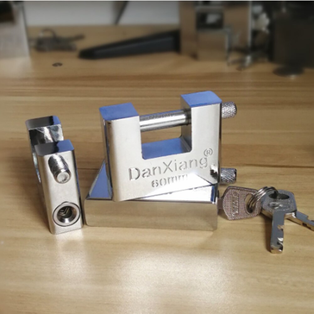 Top Security Container Garage Trailer Padlock Heavy Duty with 3 Keys