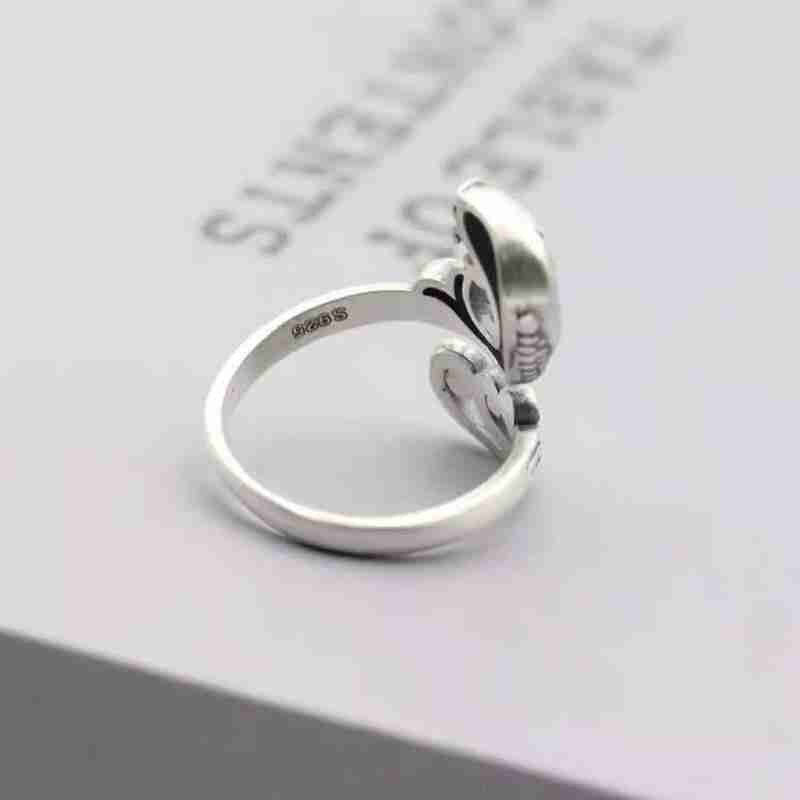 1Pc Koi Vis Ring Verstelbare Opening Dier Ring Metal Voor Mannen En Vrouwen Decor Kerstcadeaus Fancy Karper Sieraden koi Vis Ring