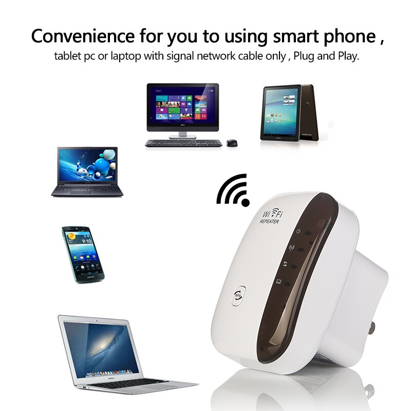 Wi-Fi Wireless WiFi Repeater Wifi Extender 300Mbps Wi-Fi Amplifier 802.11N/B/G Booster Repetidor Wi Fi Reapeter Access Point