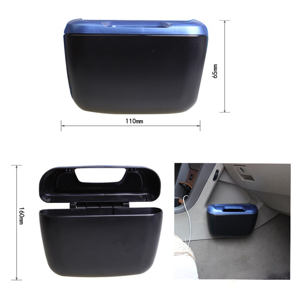 Car Trash Bin Vehicle Auto Car Garbage Dust Case Holder Box Bin Trash Rubbish car accessories #py10
