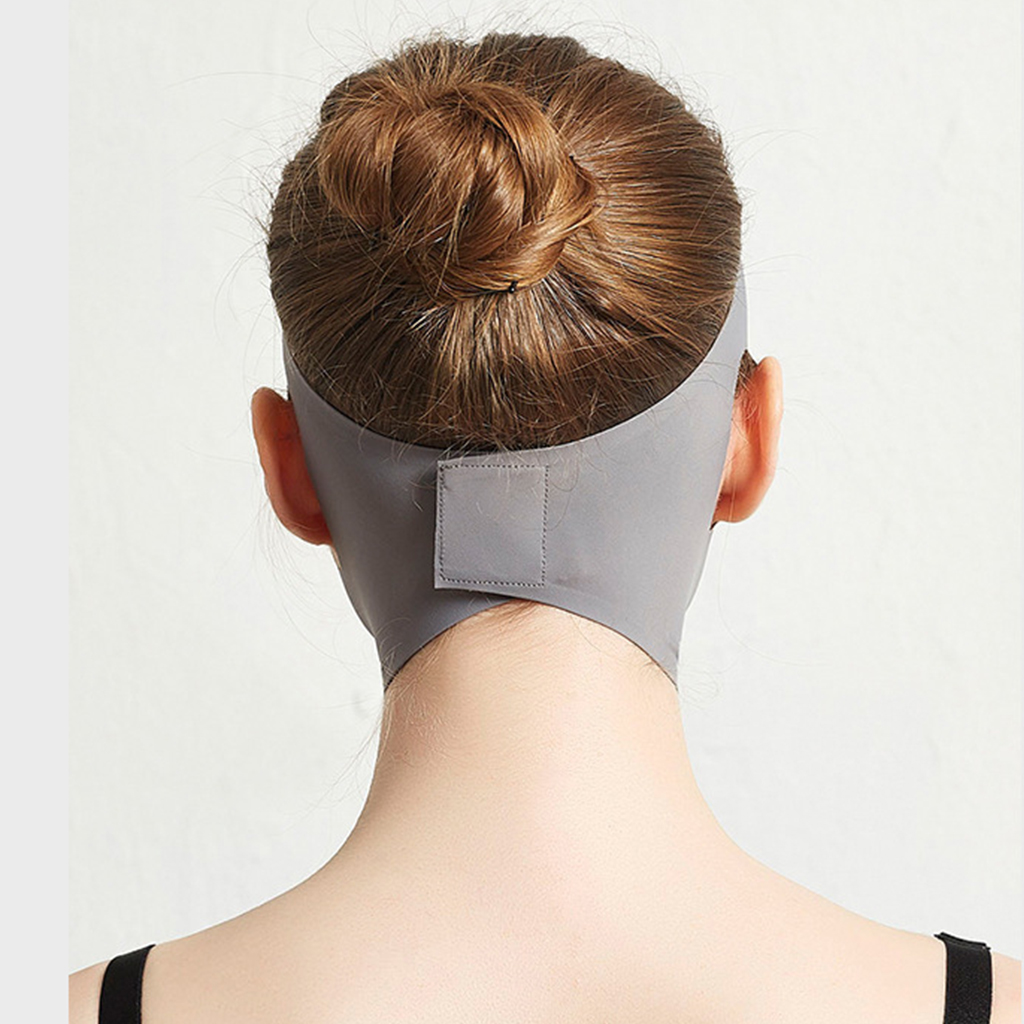 Ansigt v shaper ansigts slankende bandage afslapning løft op bælte form lift reducer dobbelt hage ansigt tyndere bånd massage