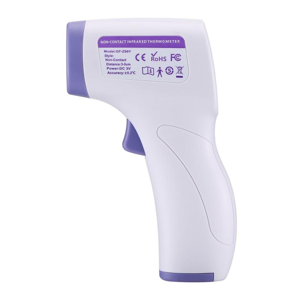 Contactloze infrarood voorhoofdthermometer, hoge precisie thermometer, digitale infrarood koortsthermometer voor kinderen en volwassenen.