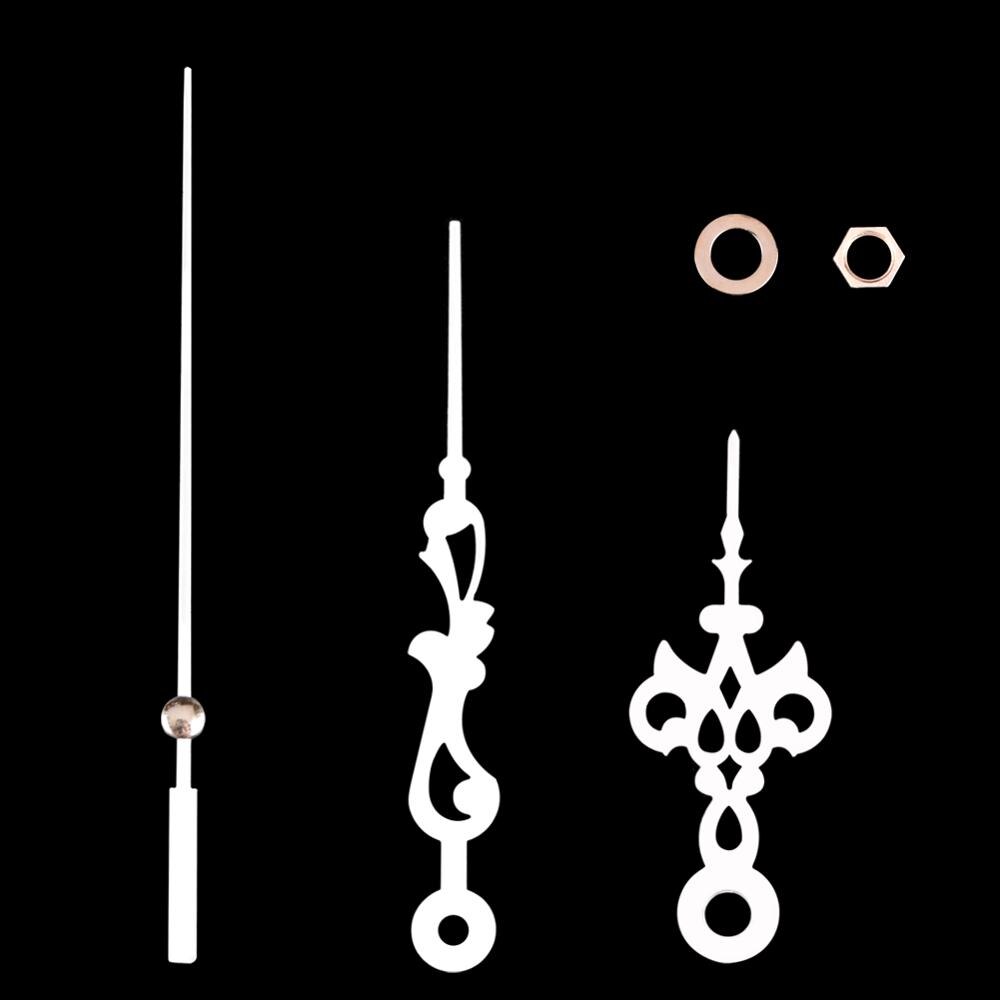 Diy klocka rörelse mekanism guld händer delar händer diy ersätta reparation väggklocka delar kit
