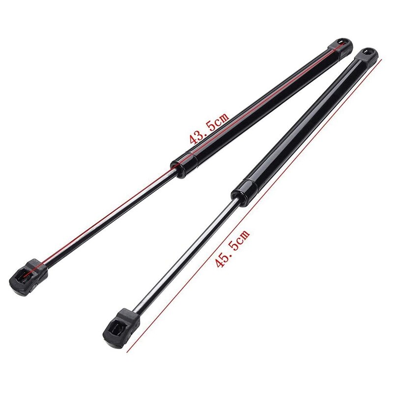2 stuks gasgevulde schokdempers voor de motorkaplift, voor hyundai veracruz  ix55 2006
