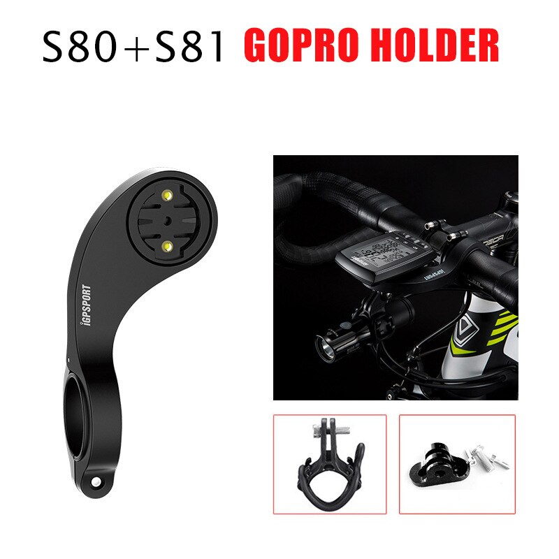 IGPSPORT SPD61 vélo ordinateur capteur de vitesse C61 capteur de Cadence ANT + vélo moniteur de fréquence cardiaque bande speedmètre accessoires HR40: S80 and S80 holder