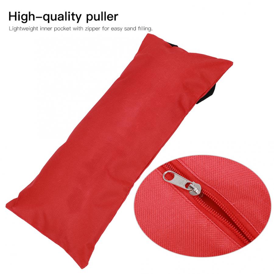Sac de sable de Yoga 41x18cm, 2 pièces, sans remplissage, poids léger, bras mince réglable, entraînement de Fitness, coups de pied