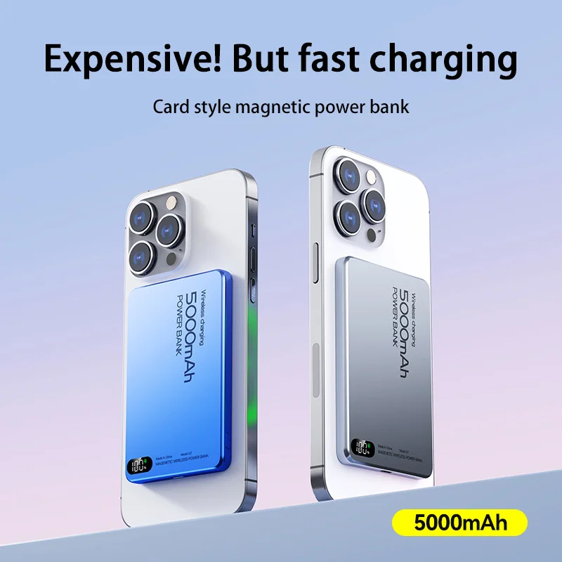 Xiaomi 10000mAh Slim Magnetic Wireless Power Bank PD20W Super Fast Charging Portable External Battery For Magsafe For iPhone