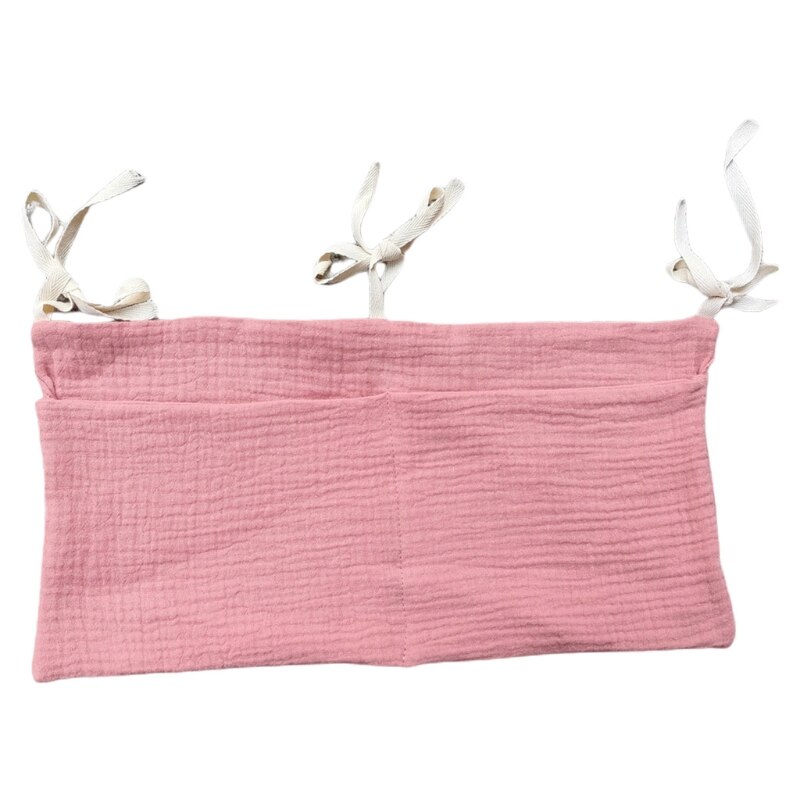 Sac de rangement pour jouets, bouteille de couches en coton pour berceau, sac de rangement pour jouets, utilisé pour ranger les vêtements de bébé, facile à accrocher,: PK