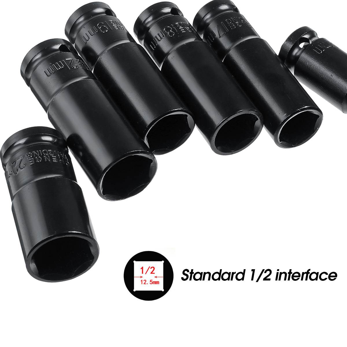 16 In 1 Elektrische Slagmoersleutel Hexs Socket Head Set Kit Boorkop Drive Adapter Converter Hex Bit Mouw Hand gereedschap Set Reparatie