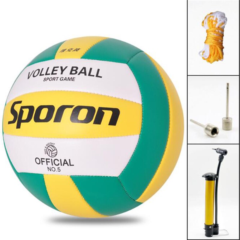 Bola de voleibol suave de PVC de una pieza, Balón de competición de entrenamiento , balonmano de playa estándar internacional, interior y exterior