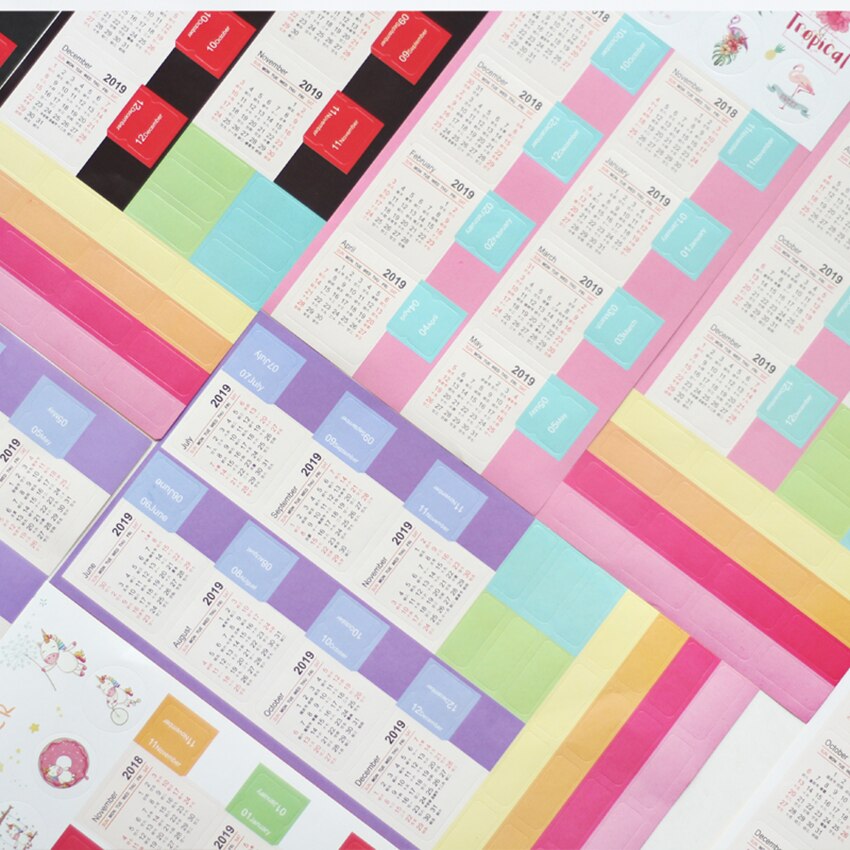 Kalender Index Stickers Schema Classificatie Index... Grandado