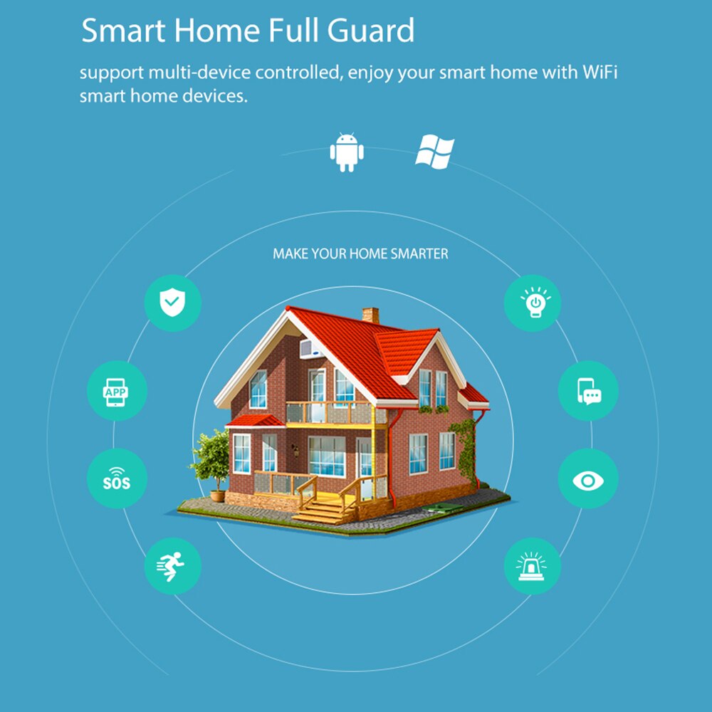 NEO Coolcam NAS-PD02W WiFi PIR Motion Sensor Detec... – Vicedeal