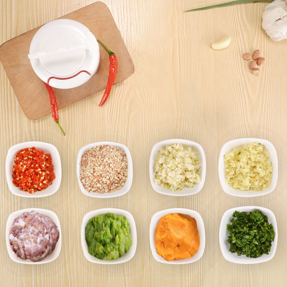 Mini Knoblauch Zerhacker Brecher Presse Küche Spielereien Hand Lebensmittel Lebensmittel Cutter Prozessor Für Gralic Zwiebel Muttern Küche Werkzeug