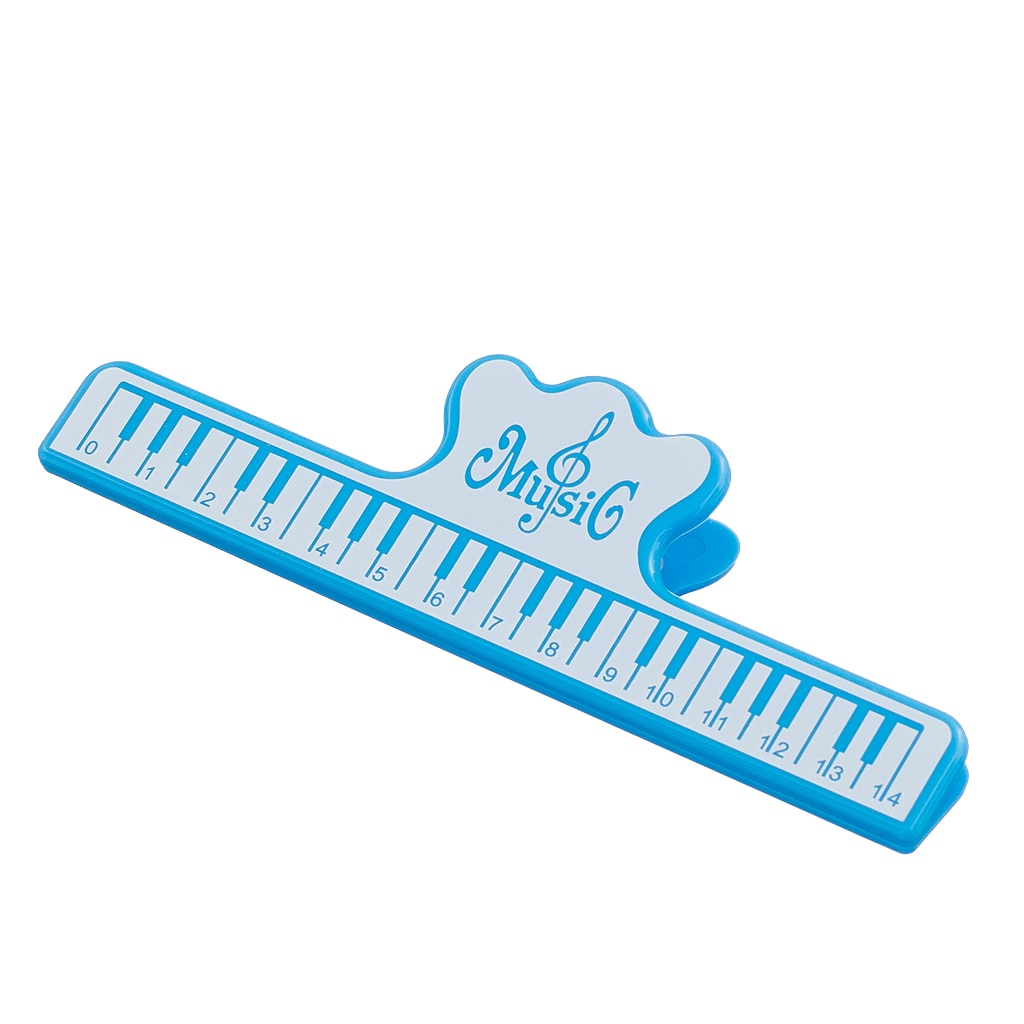 Green Plastic Sheets Music Musical Paper Documents Files Notes Clip Holder
