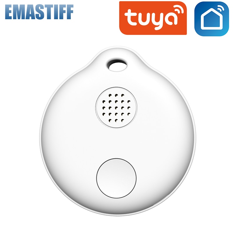 5pcs white Tuya Smart Life Smart Tag Wireless Bluetooth Tracker Child Bag Wallet Key Finder Locator Anti Lost Alarm Tracker