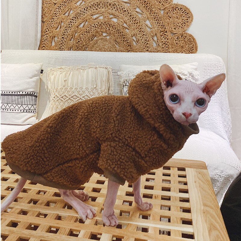 Gato Con Ropa DUOMASUMI-ropa de Gato sin Pelo, trajes para gato,... – Grandado